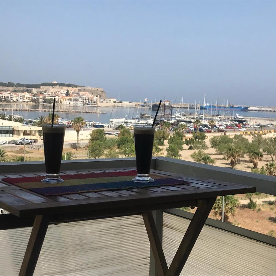 Apartment On The Beach With View Rethimnon Buitenkant foto